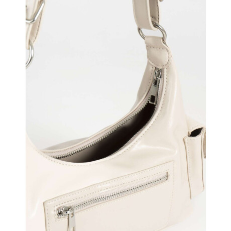 Bandolera Multipocket Crudo Blanco Crudo