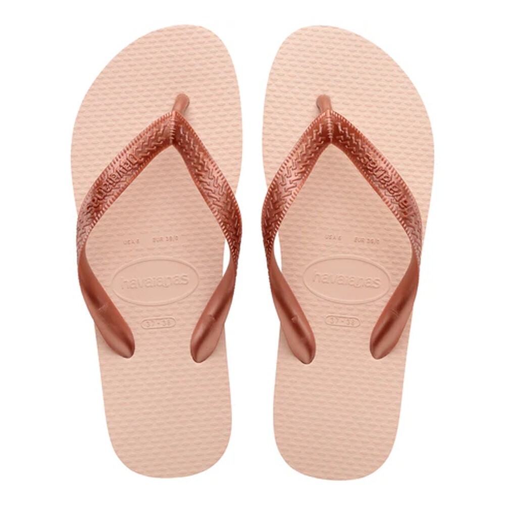 Sandalias Havaianas Color Rojo Rosa Ballet