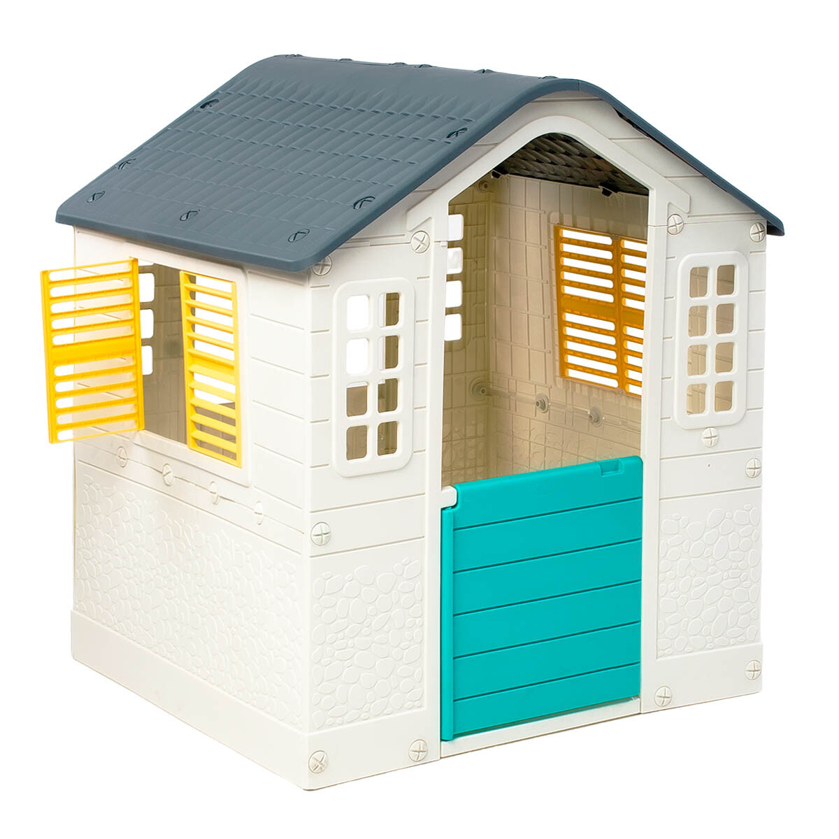 Casita Para Niños Europea Infantil 109x95x87.5 cm - Blanco 