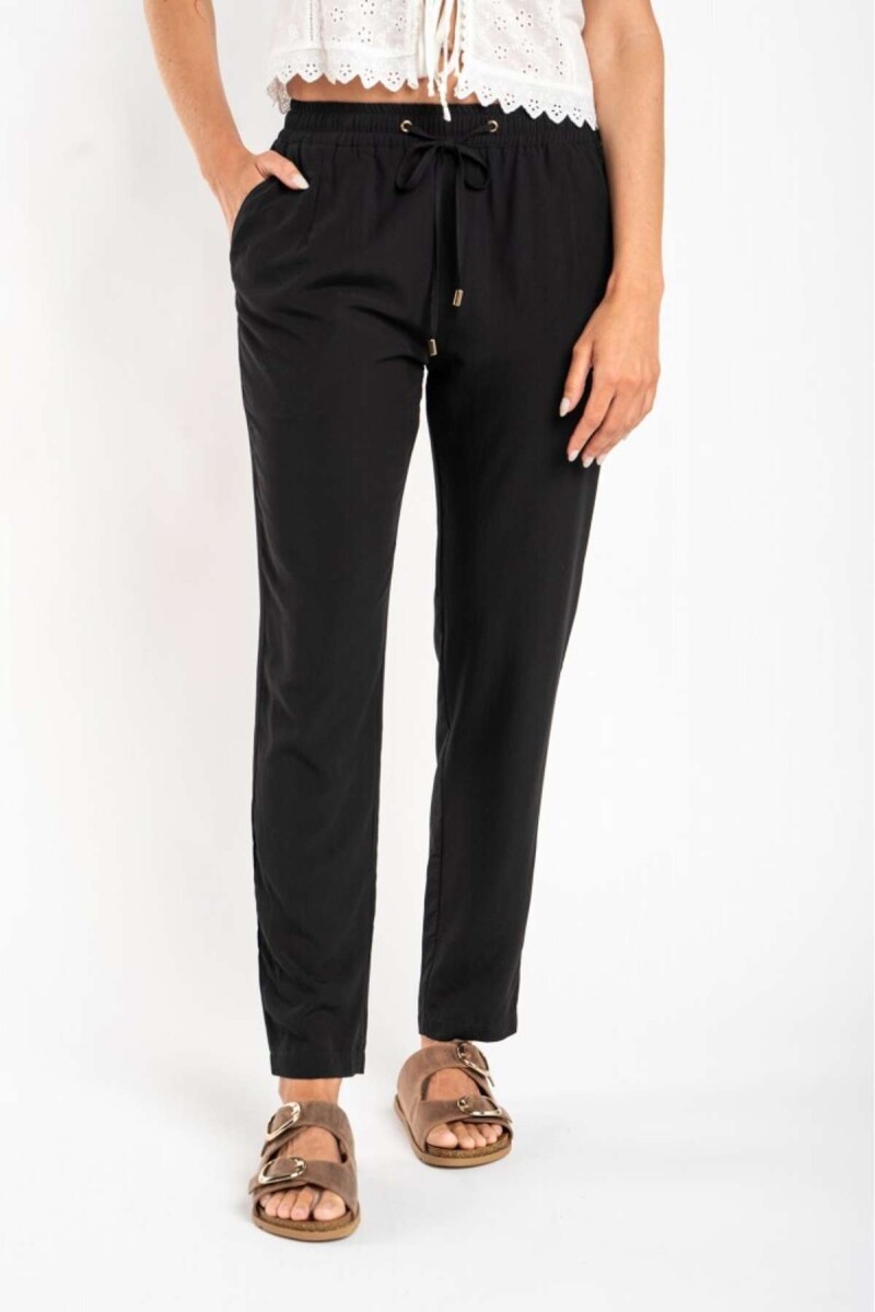 Pantalon Viscosa - Negro 