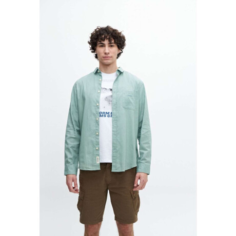 Camisa Paolo Aqua