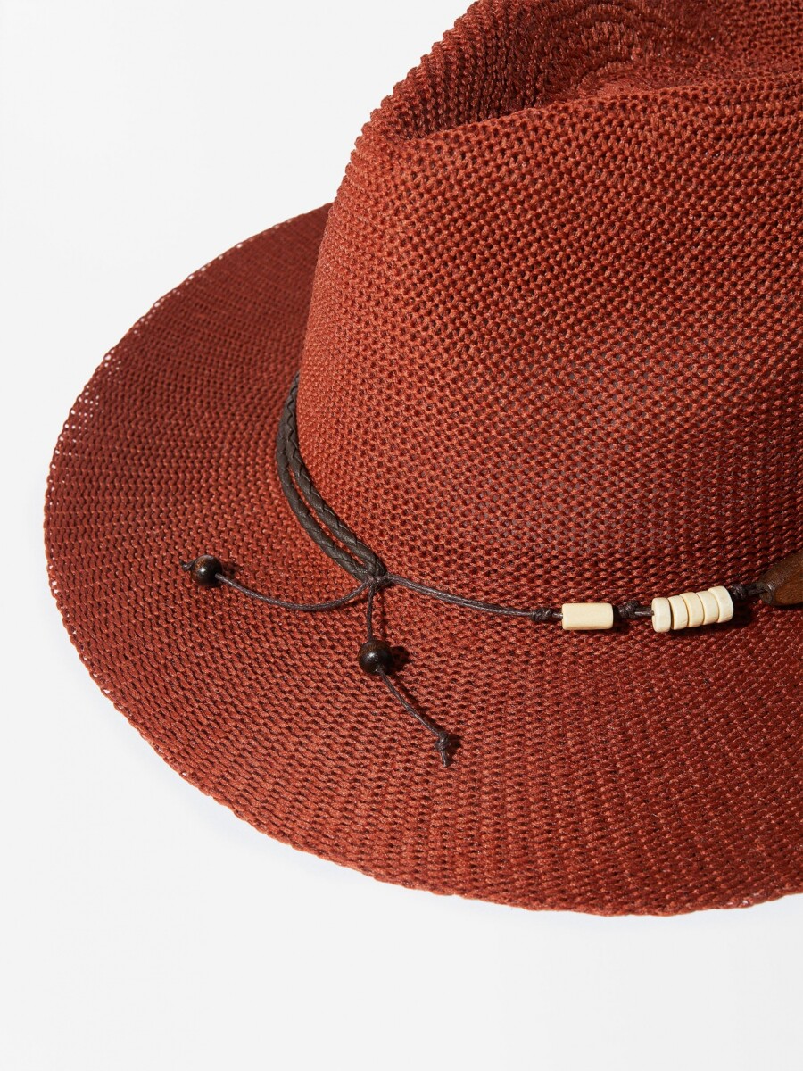 Sombrero De Punto teja