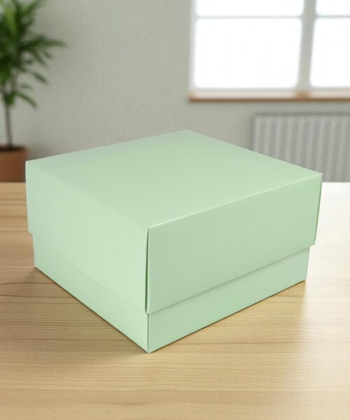 Caja 06 - 15x16x9 cm. VERDE AGUA