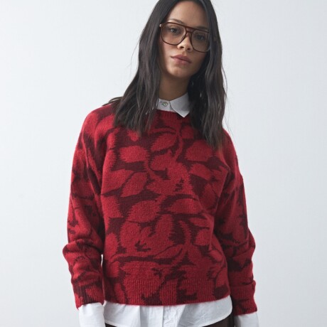 SWEATER ABANCAY Rojo