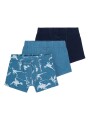 Pack X3 Boxer REAL TEAL