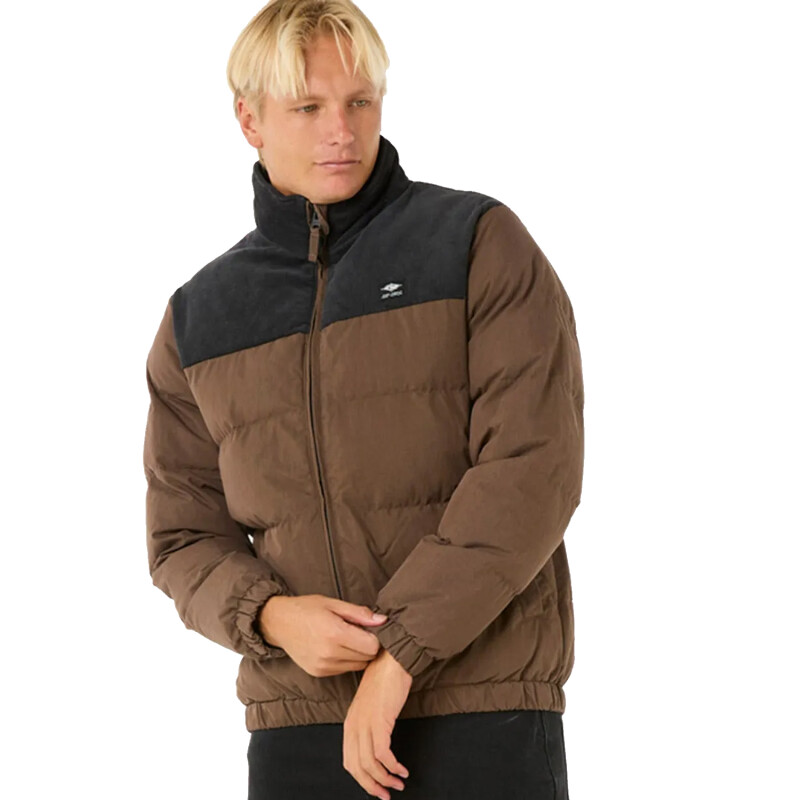 Campera Rip Curl Fade Out Cord Puffer - Marrón Campera Rip Curl Fade Out Cord Puffer - Marrón