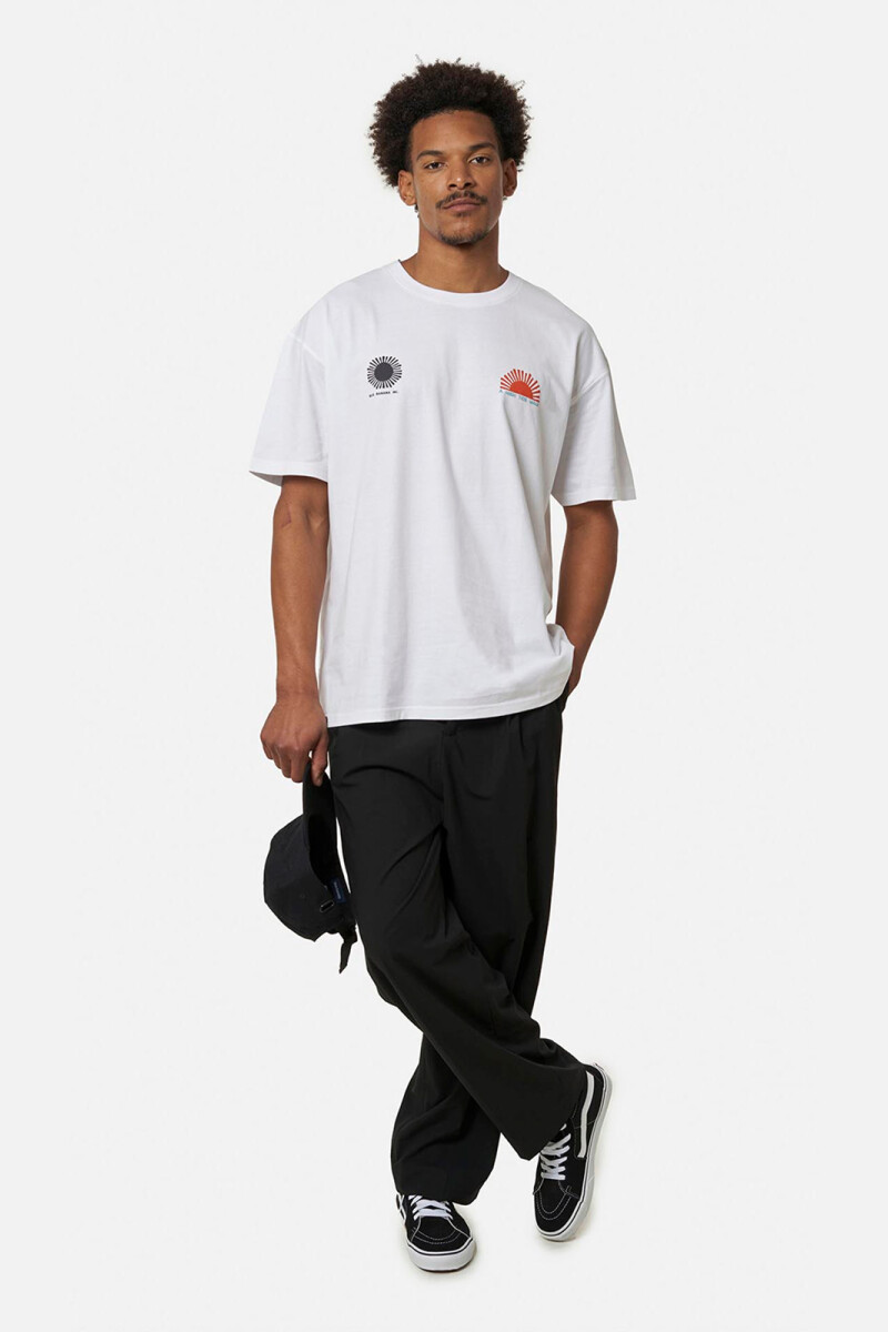 Camiseta Blue Banana Dawn White