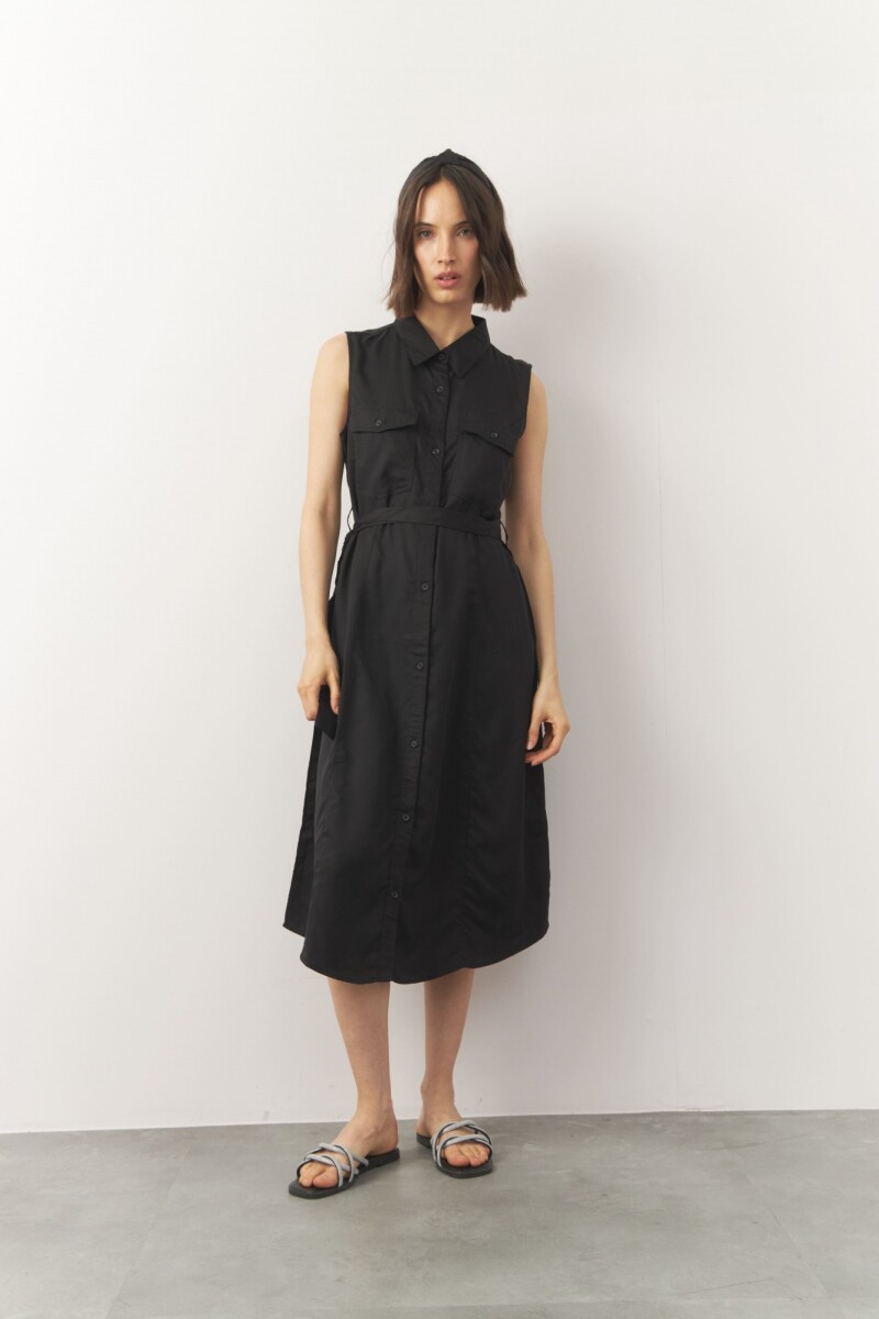 VESTIDO BARREIRO Negro