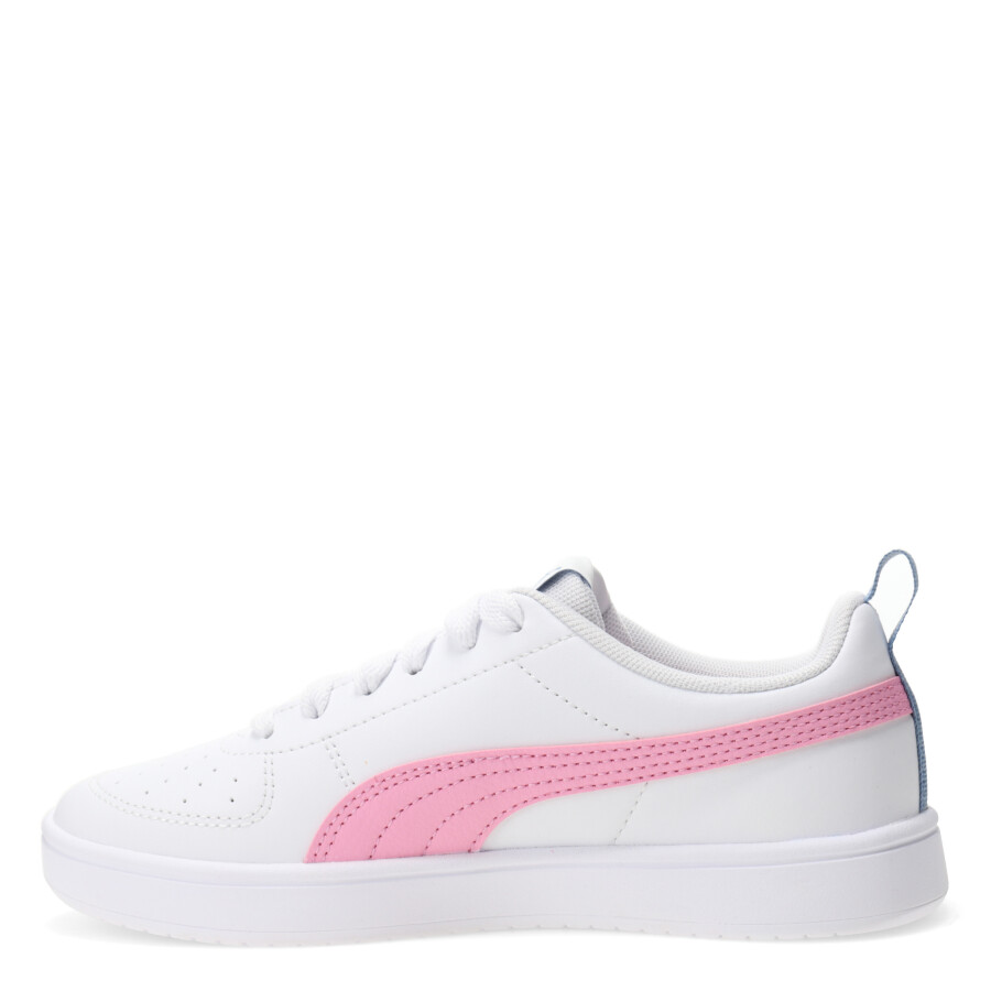 Championes Infantiles Puma Rickie Kids Blanco - Rosa - Lila