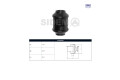 Buje Mitsubishi L200 96-06 Der/Izq Buje Mitsubishi L200 96-06 Der/Izq