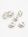 Bijouterie Set Metal Bijouterie Set Vintage - Plateado