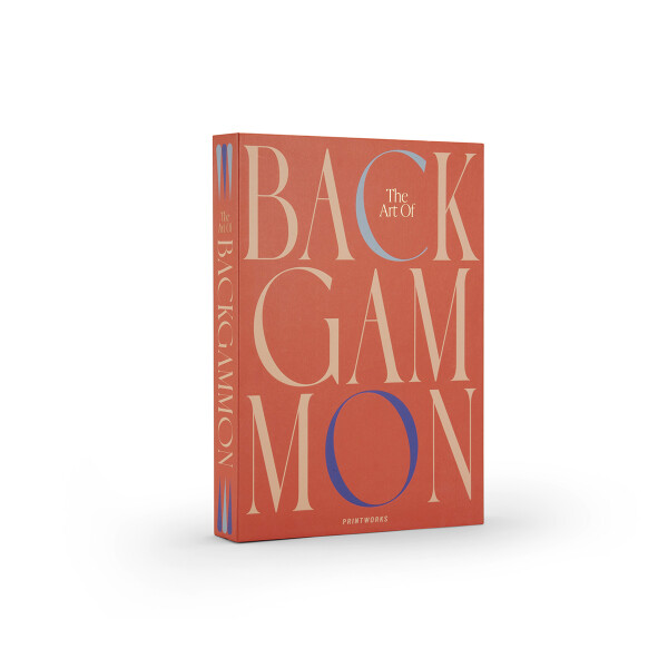 JUEGO DE MESA BACKGAMMON CLASSICS ROJO - UNICO