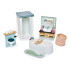 Muebles Juguete Para Casa De Muñecas Baño Tender Leaf Madera Muebles Juguete Para Casa De Muñecas Baño Tender Leaf Madera