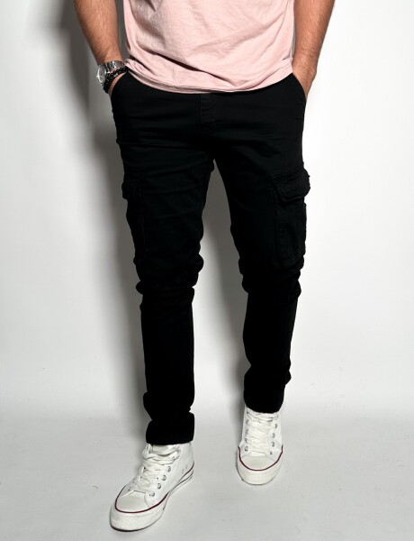 Pantalon Cargo Scar Negro