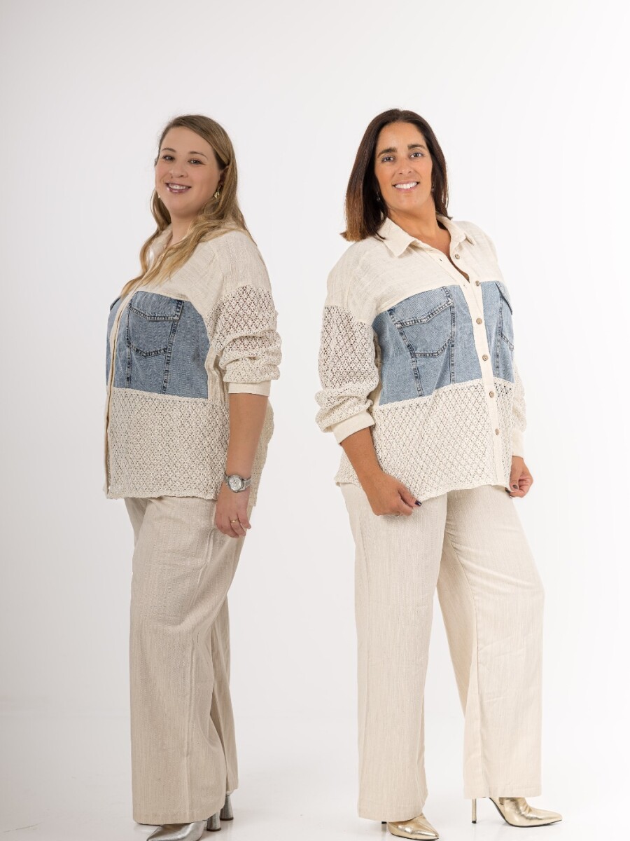 Camisa premium combinada Camisa premium combinada