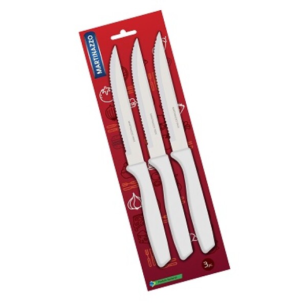 Piemonte Set 3 Cuchillos Blanco 20335-6 Piemonte Set 3 Cuchillos Blanco 20335-6
