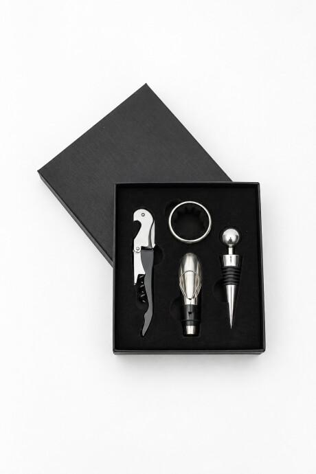 Accesorios Cristalería Set Para Vino, 4 Piezas Color Unico