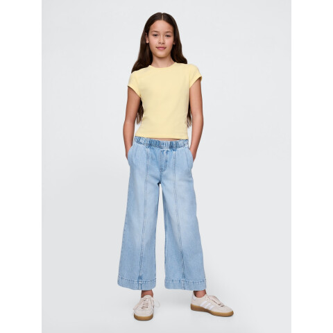 HIGH STRIDE ANKLE - PO LT PLEAT LIGHT WASH