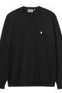 Madison Sweater Black White Negro