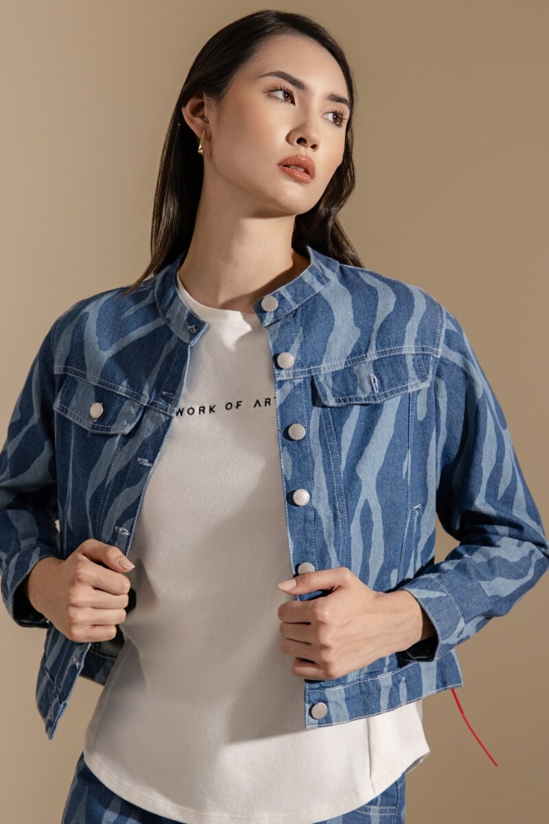Campera Estampada. Campera Estampada.