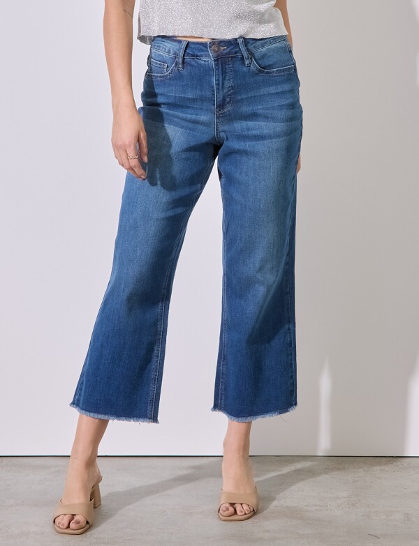 Jean Wide Crop JEAN