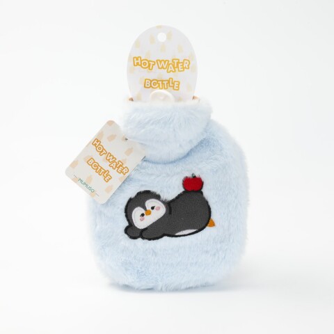 BOLSA DE AGUA CALIENTE PINGÜINO PATINADOR (450 ML / AZUL) BOLSA DE AGUA CALIENTE PINGÜINO PATINADOR (450 ML / AZUL)