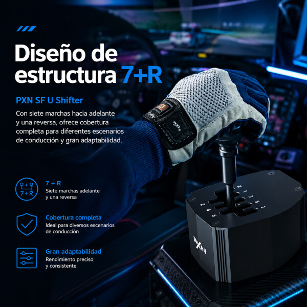 Palanca Cambios Pxn 7+1 Sfu Pc Vd4 Vd6 Vd10 PALANCA DE CAMBIO PXN 7+1 SFU