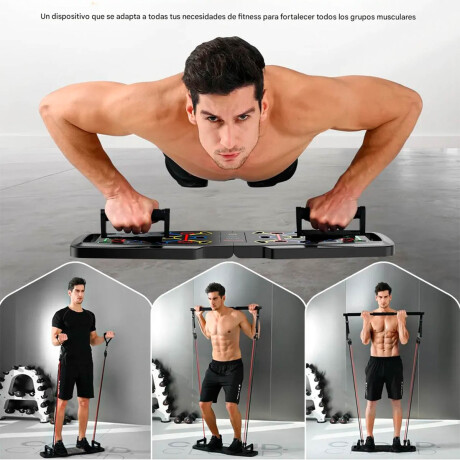 Tabla Flexiones Gimnasio PushUp Completo Lagartijas Fit005015
