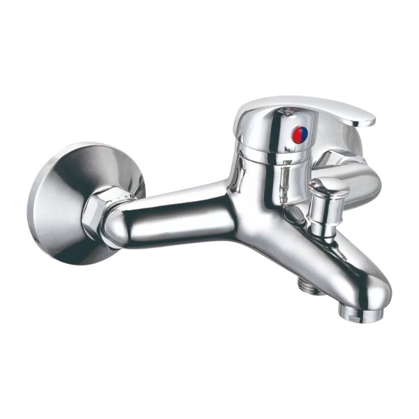 Monocomando para bañera, zinc, 35mm, línea U Home, modelo económico, cromado. Monocomando para bañera, zinc, 35mm, línea U Home, modelo económico, cromado.