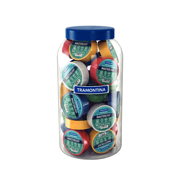 Pote de cintas de colores MasteGrip 35 unid. 10m TE2060