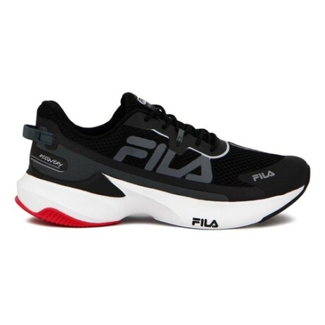 Championes Fila Recovery para Hombre Negro/Rojo Championes Fila Recovery para Hombre Negro/Rojo
