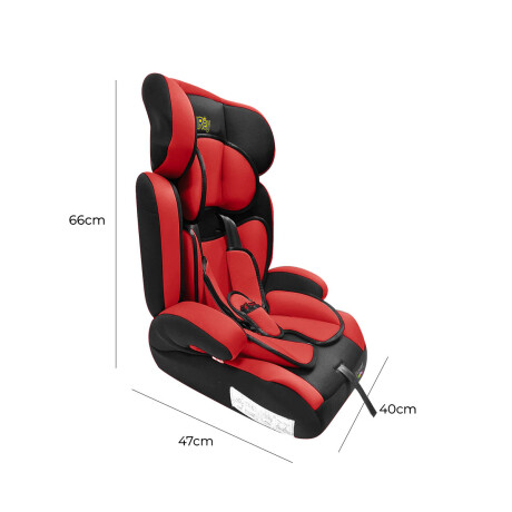 Silla De Auto 3 en 1 Bebé Expert Kids Ragnar + Set Rojo