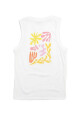 Musculosa O'Neill Women of the Wave Crema Musculosa O'Neill Women of the Wave Crema