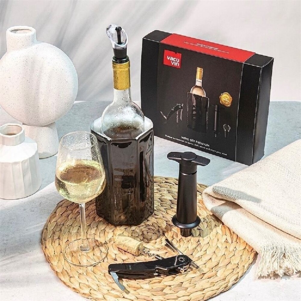 Set Vino 5 Piezas Original Vacu Vin SET VINO 5 PIEZAS ORIGINAL VACU VIN