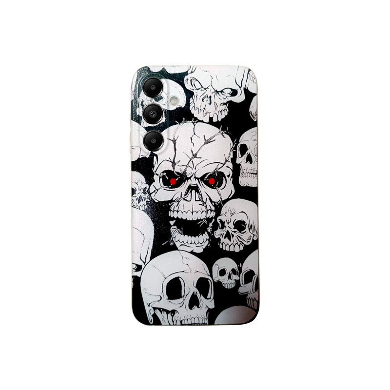Protector para Samsung Galaxy A25 diseño calaveras Protector Para Samsung Galaxy A25 Diseño Calaveras