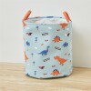 Cesto tela organizador celeste dino