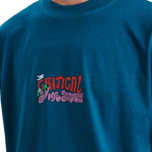 Remera Critical Slide Etiquette - Azul Remera Critical Slide Etiquette - Azul