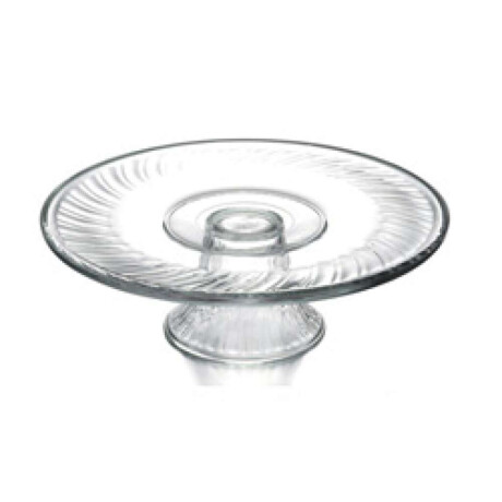 Plato Pastelero C/Base Libby Crisa D33Cm