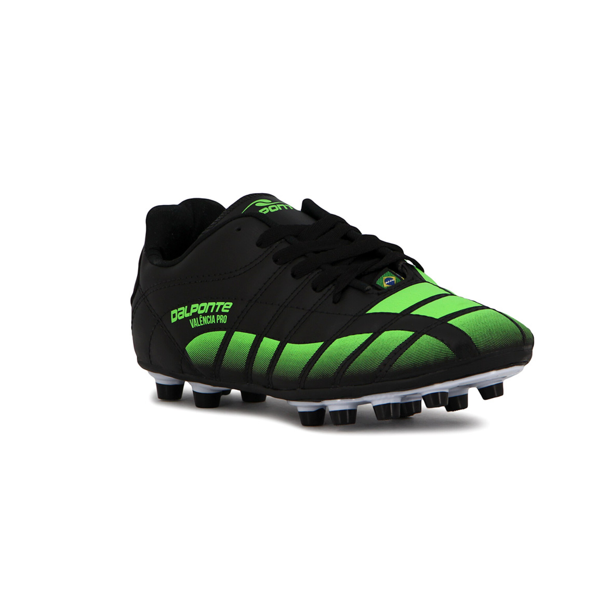 Championes Fútbol Hombre Dalponte Md Valencia - Negro-verde — Macri