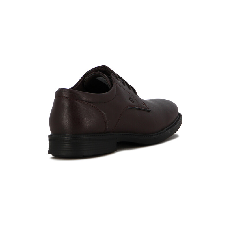 Zapato Hombre Giantti Velo Acordonado Marron