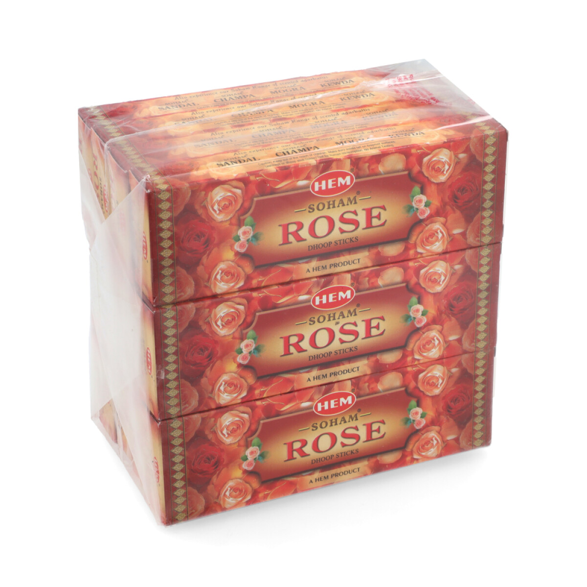 INCIENSO DHOOP HEM 25GR X12 - Soham Rosa 