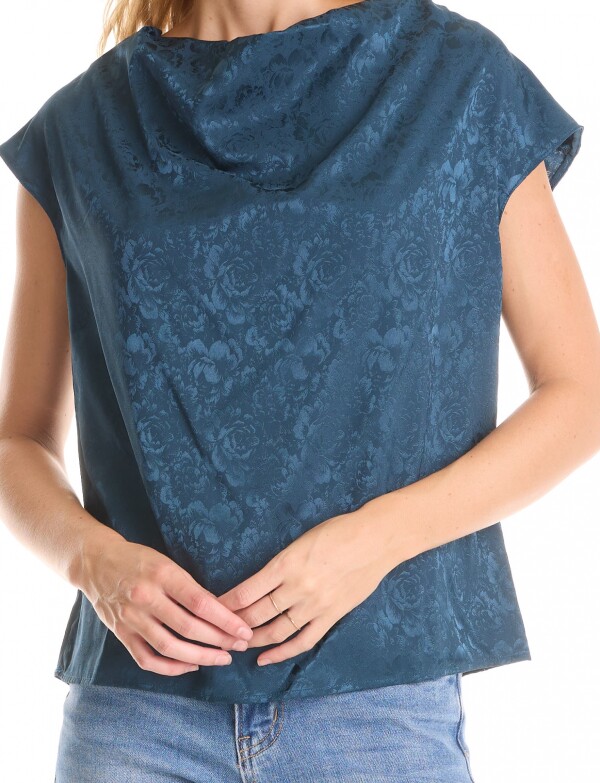 Blusa Labrada PETROLEO