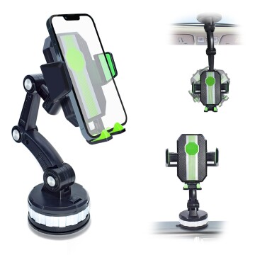 Soporte De Celular Con Ventosa Para Auto Brazo Articulado Soporte De Celular Con Ventosa Para Auto Brazo Articulado