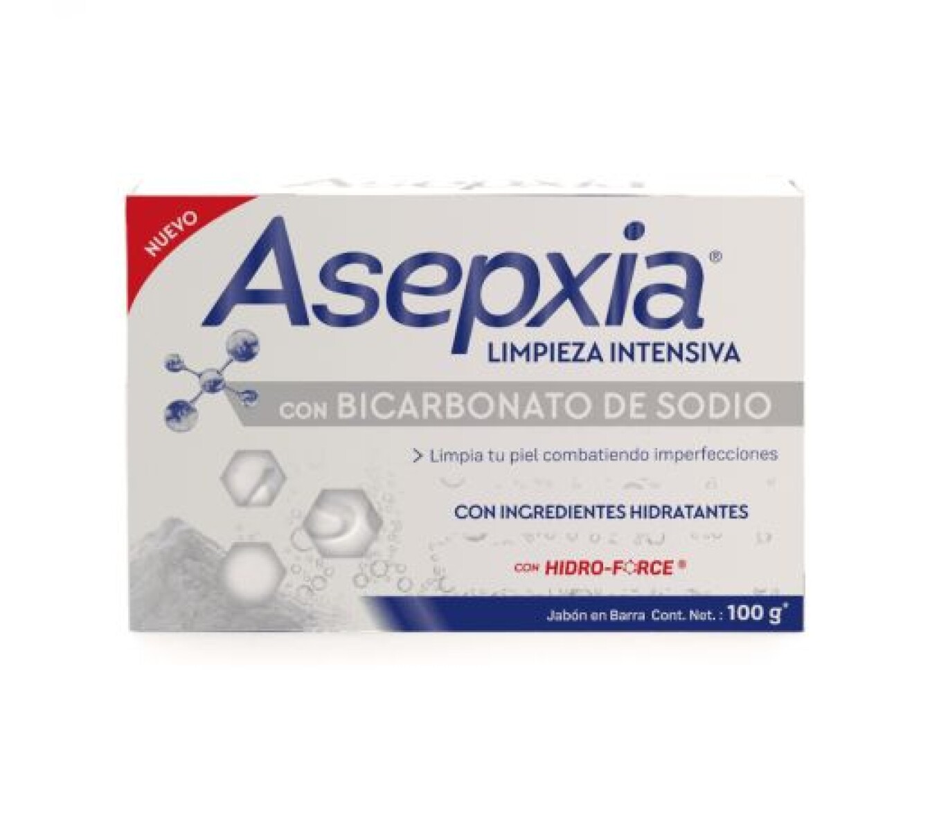 Asepxia Jabón Bicarbonato 100 Gr 