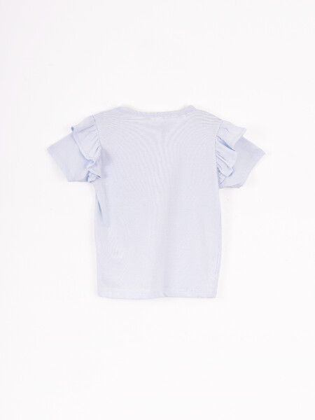REMERA CUTE CELESTE