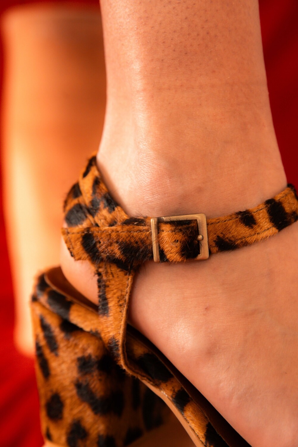 Sandalia Vic Leopard