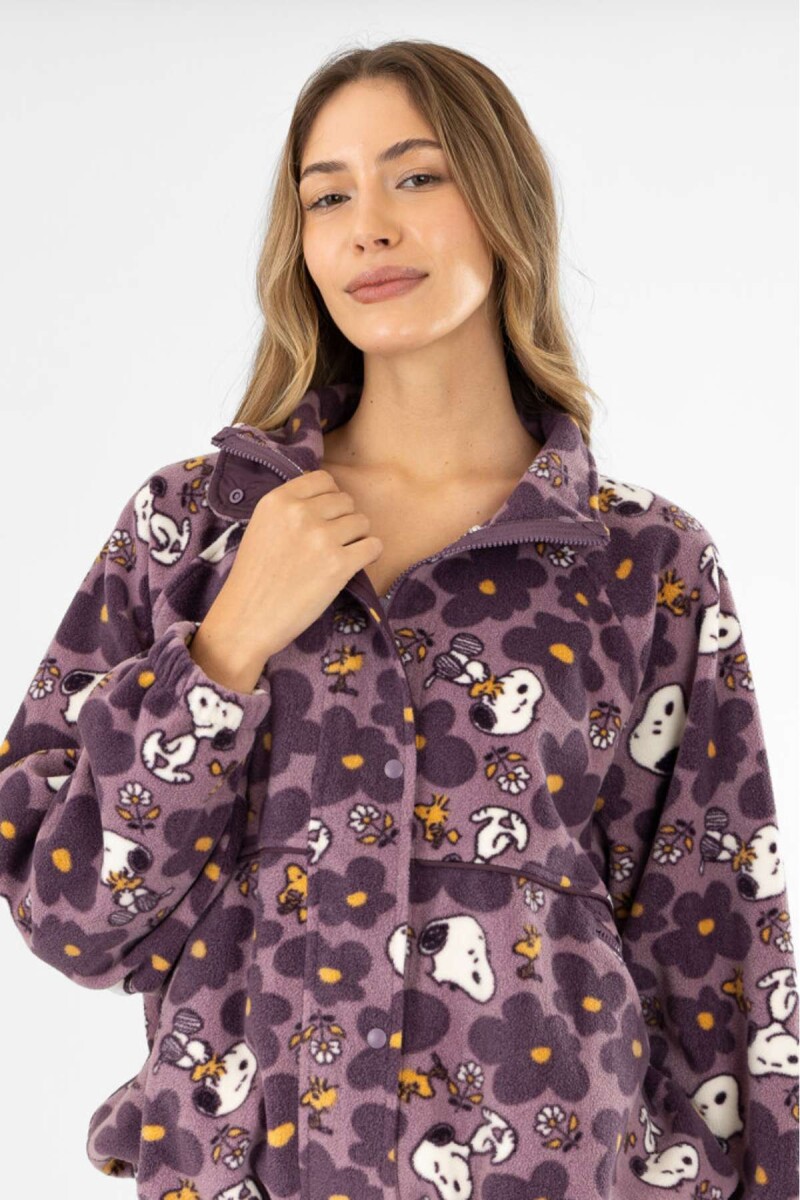 Campera snoopy - Lila 