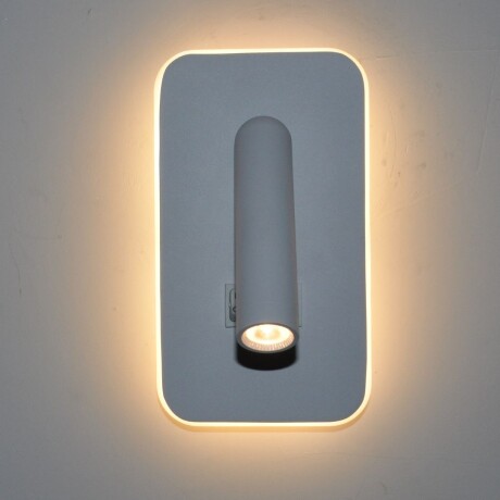 Portátil led de pared con SPOT móvil, DOBLE LUZ BLANCA