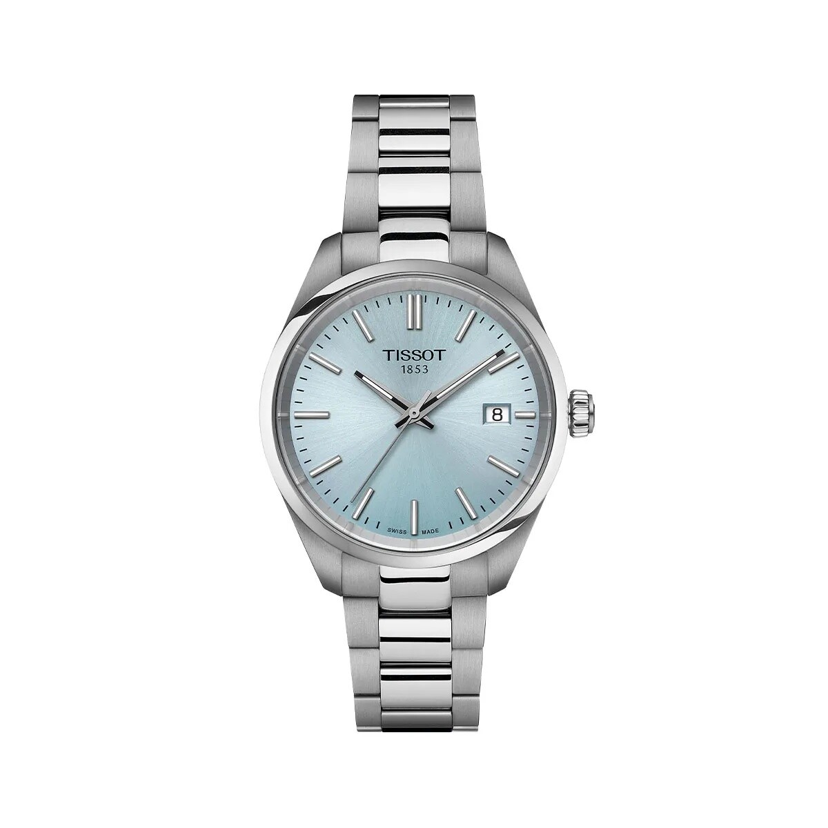 Reloj Tissot Pr 100 34mm De Acero T1502101135100 