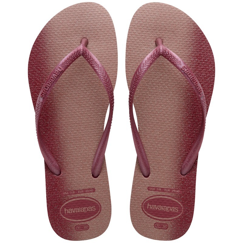 Ojotas Havaianas Slim Gloss Rojo